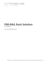 Xtreme P90-RAIL User manual