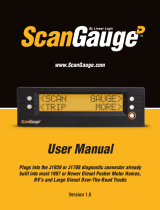 ScanGauge D User manual