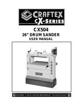 Craftex CX Series CX504 Owner's manual