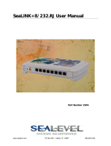 SeaLevel SeaLINK+8/232.RJ User manual
