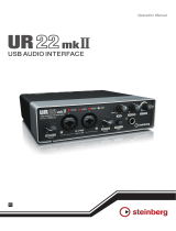 Yamaha UR22 MKII User guide