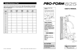 Pro-Form PFEMSY75001 User manual