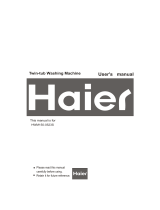Haier HWM120-0523S User manual