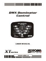 Robe DMX Dominator control User manual
