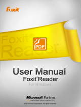 Foxit Reader 6.1 for Windows User manual