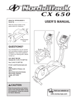 NordicTrack ASR 630 831.23765.0 User manual