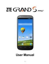 ZTE Grand S Pro User manual