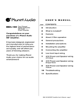 Planet Aaudio BB4.150 User manual