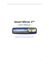 Escort ESCORT SmartMirror2 Owner's manual