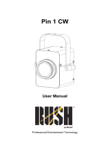 Rush Pin 1 CW User manual