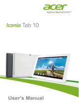 Acer Iconia Tab 10 A3-A20 User manual