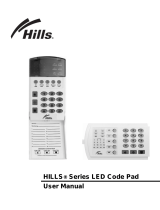 Hills Series LCD Code Pad User manual