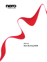 Nero Burning Rom User manual