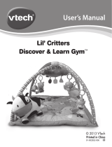 VTech Lil Critters Discover & Learn Gym User manual