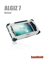 Handheld Algiz 7 User manual