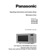 Panasonic 800W Standard Microwave NN-E281MM User manual