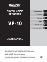Olympus VP-10 User manual