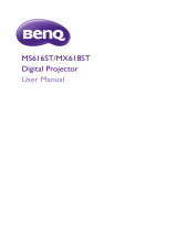 BenQ BenQ MX618ST User manual