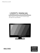 ProScan 40LC45S User manual
