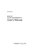 Contec IPC-BX360-DC Owner's manual