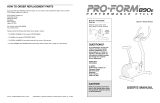 ProForm PFEVEX3968 Owner's manual