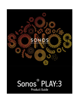 Sonos PLAY3US1BLK User manual