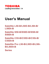 Toshiba L50-B (PSKT4C-07W006) User manual