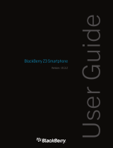Blackberry Z3 User guide