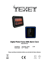 TEXET DPF-363P Owner's manual