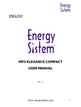 ENERGY SISTEMMP3 ELEGANCE 4000 COMPACT