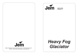 JEM HEAVY FOG GLACIATOR User manual