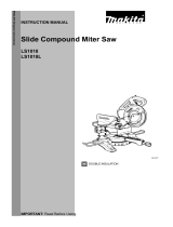 Makita LS1018 User manual