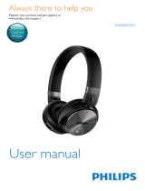 Philips WIRELESS NOISE-CANCELLING BLUETO User manual