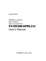 Contec FX-DS540-APDL2-U Owner's manual