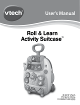 VTech Roll & Learn Activity Suitcase User manual