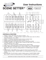 ADJ Scenesetter 24 Lichtsteuerpult Owner's manual