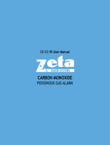 Zeta Alarm Systems ZD-CO-9B User manual