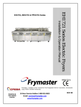 Frymaster FPH1721 Operating instructions