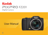 Kodak FZ201 Black User manual