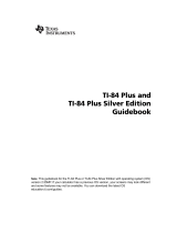 Texas Instruments TI-84 Plus Silver Edition User manual