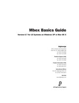 Avid Mbox 6.7 User guide