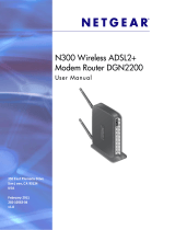 Netgear DGN2200 - Wireless-N 300 Router User manual