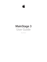 Apple MainStage 3 User manual