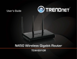 Trendnet N450 TEW-691GR User manual