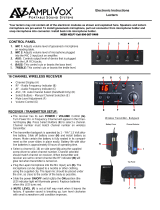 AmpliVox SW3230 User manual