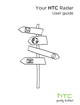 HTC Radar Owner's manual