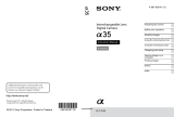 Sony SLT-A35 User manual