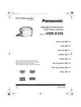 Panasonic VDR-D105 Operating instructions
