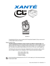 Xanté CL30 HSE Owner's manual