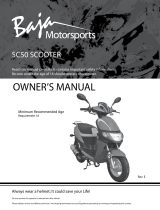 Baja motorsports SC50P Owner's manual